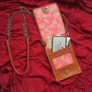 100% Leather Crossbody Purse